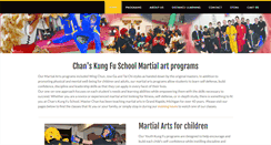 Desktop Screenshot of chanskungfu.com